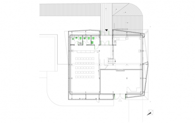 Heat Exchanger Važecká - Půdorys přízemí - foto: Architektonické štúdio Atrium