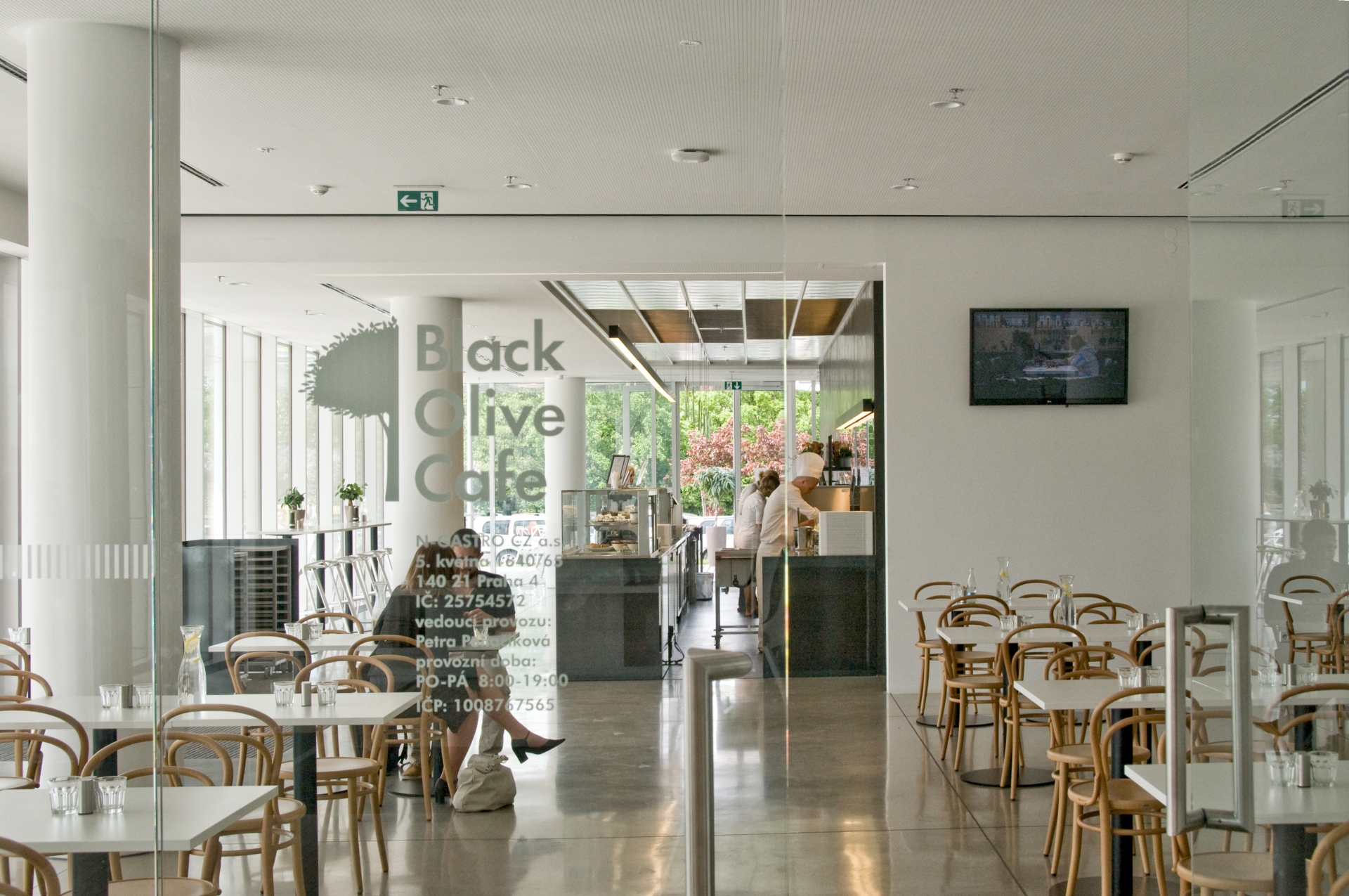 archiweb.cz Black Olive Cafe