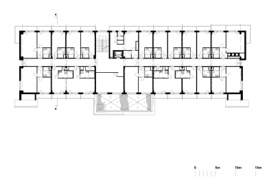 Hotel Duo - 1st floor - foto: QARTA ARCHITEKTURA s.r.o.