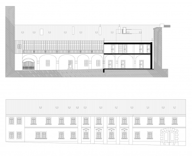 Reconstruction of the house on Letenská Street - Views