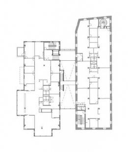 Rotermann old and new flour storage - <translation>P floor plan</translation> - foto: Hayashi - Grossschmidt Arhitektuur