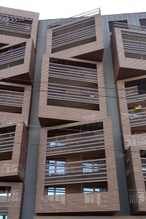 Basket Apartments students dormitory - foto: Petr Šmídek, 2019