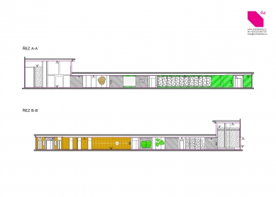 Longin Business Center - Sections AA, BB - foto: 4A architekti