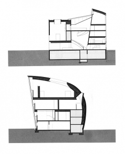 Kiasma - Příčné řezy - foto: © Steven Holl Architects