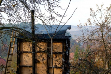 Knihovna v zahradě - foto: mjölk architekti