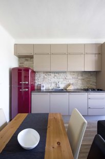 Transformation of a small apartment in a brick building - foto: Jiří Ernest