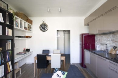 Transformation of a small apartment in a brick building - foto: Jiří Ernest