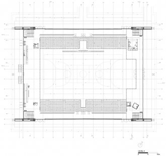 Multipurpose Pavilion in Viana do Castelo - Půdorys přízemí - foto: Souto Moura Arquitectos