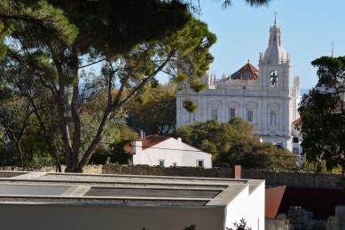 Muzealizace arch. vykopávek Praça Nova na hradě São Jorge - foto: Petr Šmídek, 2013