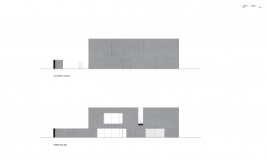 Safe House - Pohled severo-západ / North-West elevation