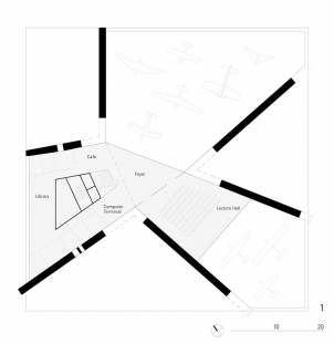 Museum of Aviation and Aviation Exhibition Park - Level 1 - foto: Pysall.Ruge Architekten