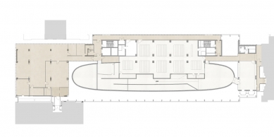 Darwinovo centrum přírodovědného muzea - Půdorys pátého poschodí - foto: C.F. Møller Architects