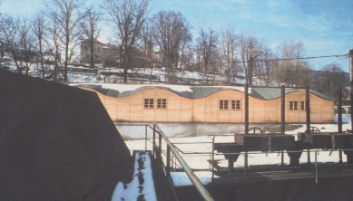 Čistírna odpadních vod a sběrna surovin - foto: Ester Havlová, 1994