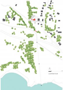 Rodinný dům Bridge House  - Situace / Location plan