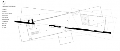 Aqueduct House - Přízemí / Ground floor