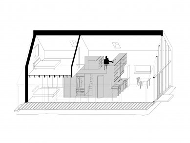 Family House IST - Axonometry - foto: JRVKC