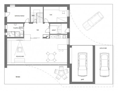 Family house in Olešek - Ground floor