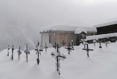 A community mortuary building - foto: Petr Šmídek, 2008