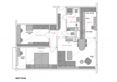 Reconstruction of a panel apartment - Current State