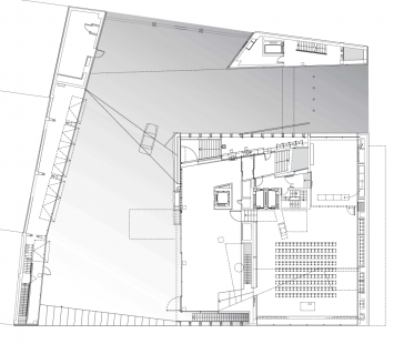 Dutch Embassy in Berlin - Ground floor plan - foto: © Office for Metropolitan Architecture, Rotterdam