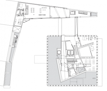 Dutch Embassy in Berlin - Fifth level - foto: © Office for Metropolitan Architecture, Rotterdam