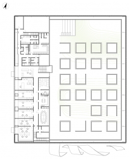 Czech Pavilion Expo 2010 - Floor plan - foto: SIAL architekti a inženýři