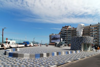 Úpravy náměstí Rubensplein - foto: Petr Šmídek, 2012