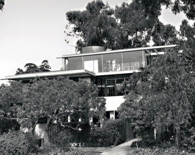 Vlastní dům Richarda Neutry s ateliérem - Historický snímek II. etapy