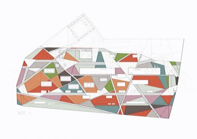 Silesian Museum in Katowice - Floor plan 1st floor - foto: riegler riewe architekten