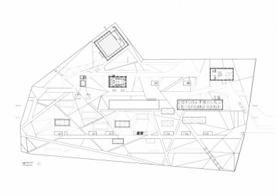 Silesian Museum in Katowice - Floor plan 3rd floor - foto: riegler riewe architekten