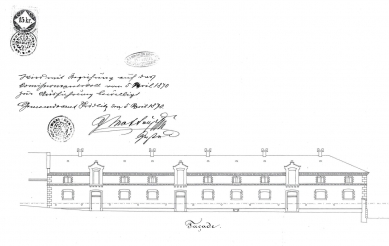 JACER – rekonstrukce konírny - Historické skeny - foto: 3+1 architekti