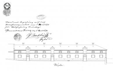 JACER – rekonstrukce konírny - Historické skeny - foto: 3+1 architekti