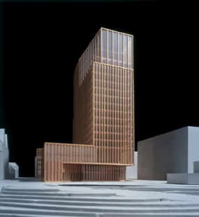 Empire Riverside Hotel - Model - foto: David Chipperfield Architects