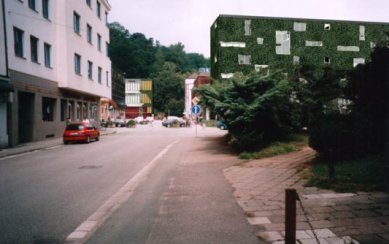 Revitalizace centra Náchoda - foto: vizualizace: Jan Pajurek 5/2002