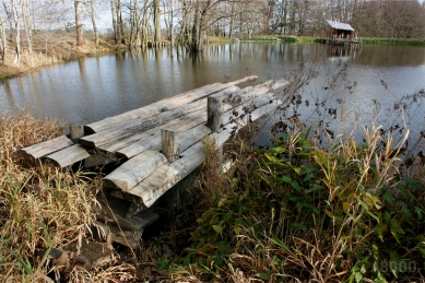 Rybníky a chaty