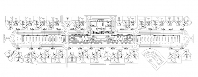 Madrid Barajas Airport - Půdorys - foto: Rogers Stirk Harbour + Partners