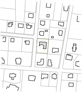 Novostavba rodinného domu v Řevnicích - Situace