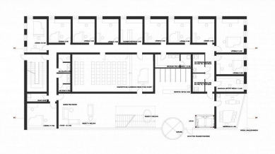 Karel Malich Art School - <h1>Ground Floor Plan</h1> - foto: Dobrý dům, s.r.o.