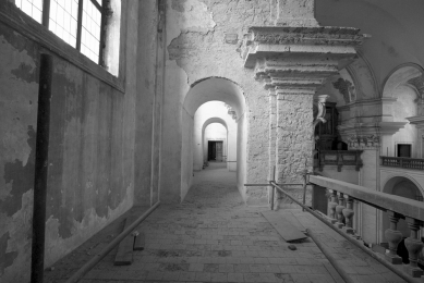 Rekonstrukce kostela Nalezení svatého Kříže v Litomyšli - Původní stav - foto: Archiv autorů
