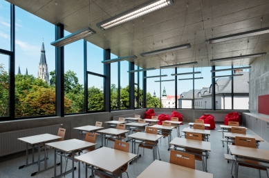 Construction of the Slovanská Gymnasium building in Olomouc - foto: Ester Havlová