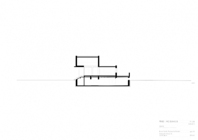 Nové mistrovské domy Bauhaus - Vila Gropius - řez - foto: Bruno Fioretti Marquez Architekten