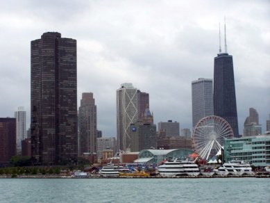 John Hancock Center - foto: © Bernard Cordier, 2004