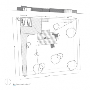 House Uhlík - Situation - foto: MJÖLK architekti