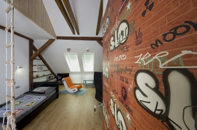 Children's rooms in the attic - foto: Jiří Ernest