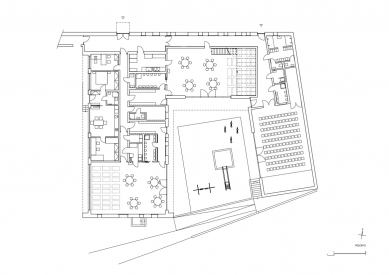 Rozšíření mateřské školky v Klecanech - Půdorys - foto: atelier25