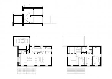 Family House in Lysá nad Labem - Layouts and Section