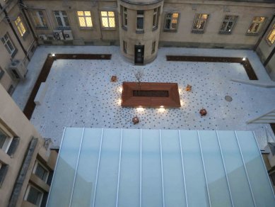 Northern Courtyard of the New Town Hall in Ostrava