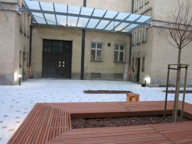 Northern Courtyard of the New Town Hall in Ostrava