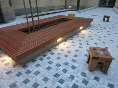 Northern Courtyard of the New Town Hall in Ostrava