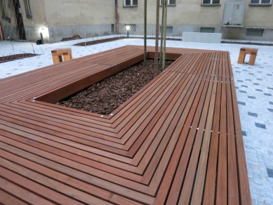 Northern Courtyard of the New Town Hall in Ostrava